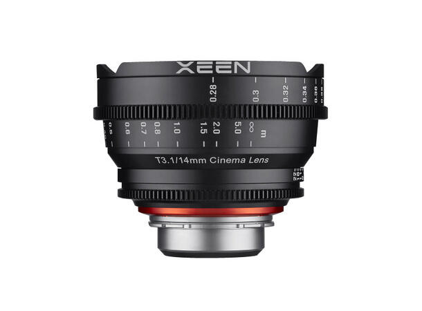 Samyang Xeen 14mm T3.1 Cine MFT Ultravidvinklet videoobjektiv 